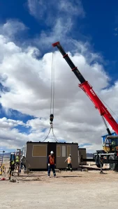 Instalacion modular grua